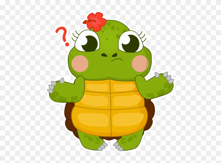 Honu Stickers Messages Sticker-10 - Cartoon Clipart