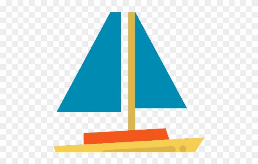 Yacht Clipart Blue Baby - Boat Icons Png Transparent Png