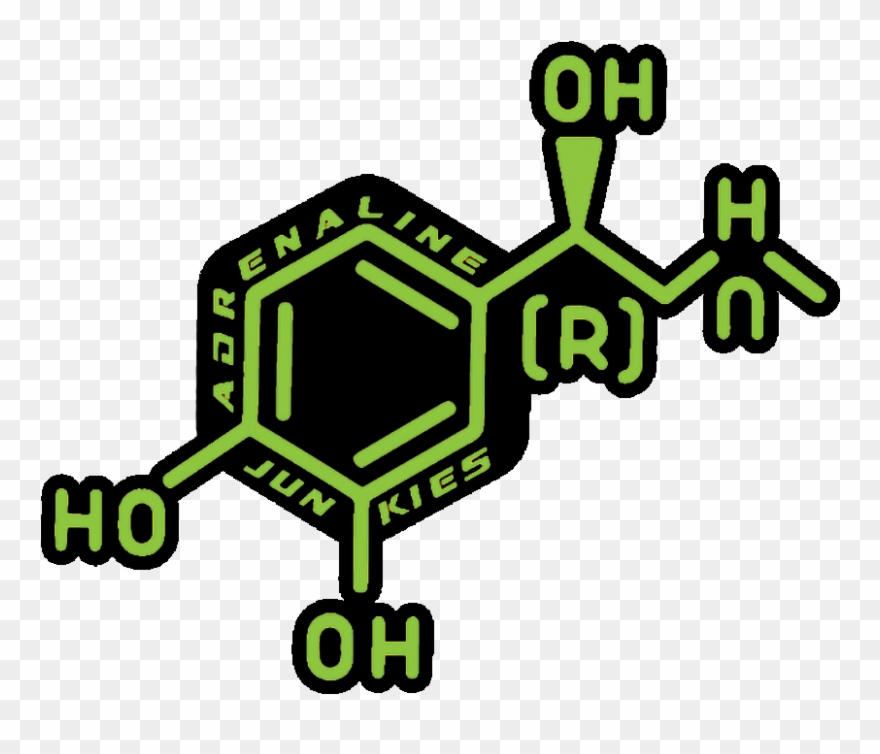 Adrenaline Junkies Molecule Sticker - Sticker Clipart