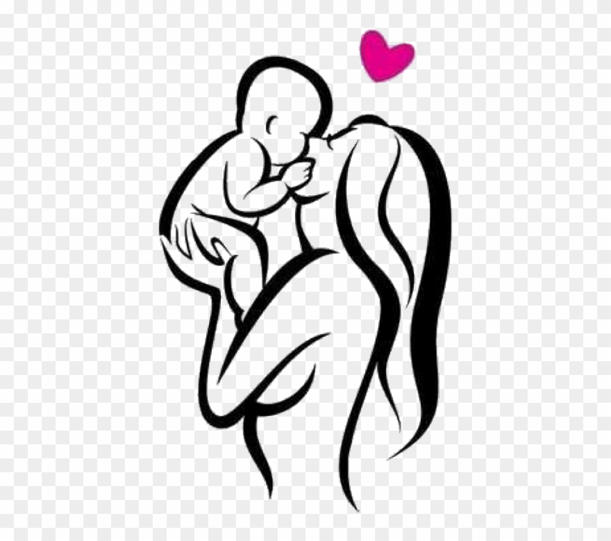 Mother Baby Tattoo Designs Clipart
