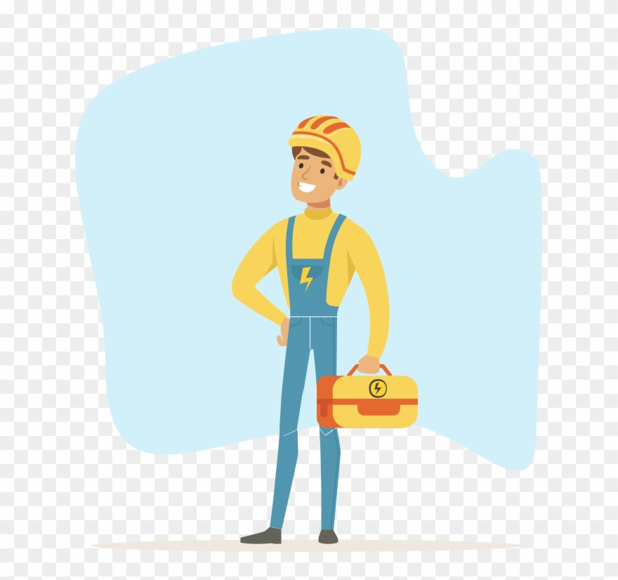 The Right Person For The Job - Cartoon Clipart