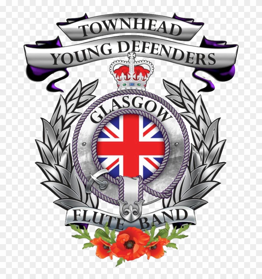 Townhead Young Defenders Loyalist Flute Band Badge - Emblem Clipart