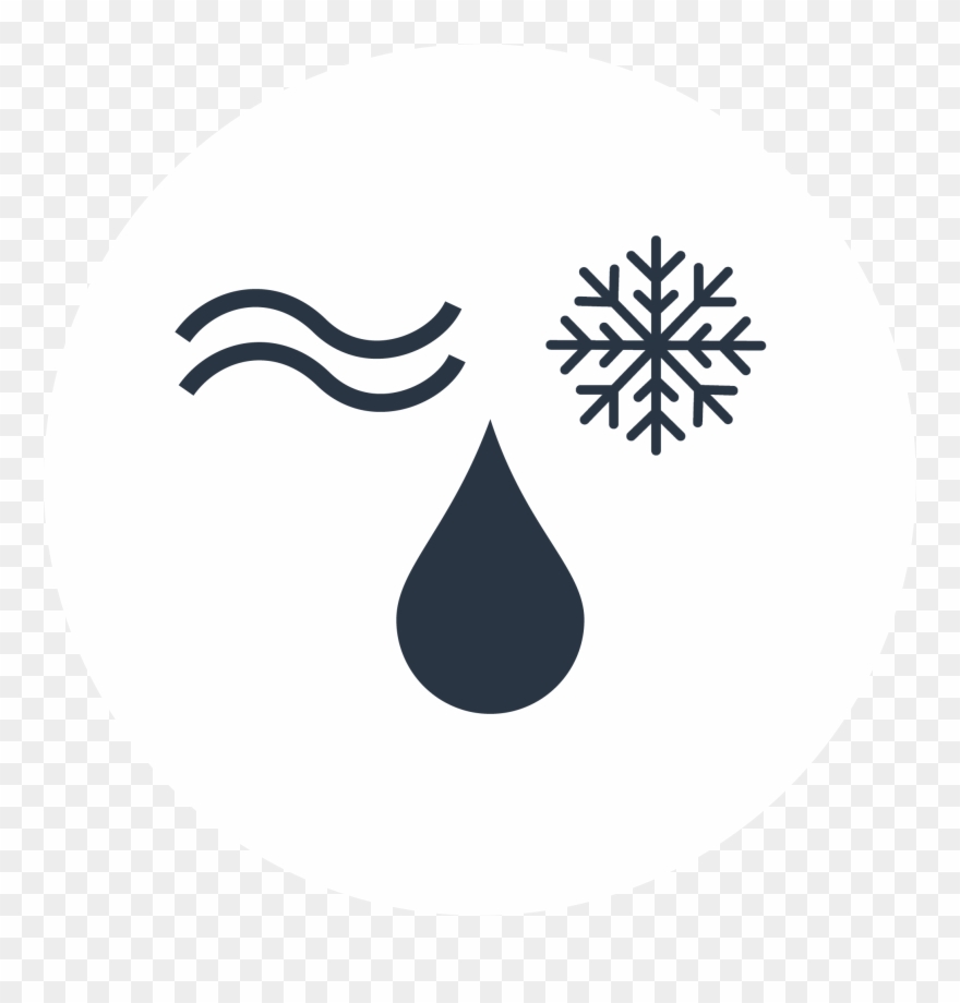 Windproof, Snow Proof, And Water-resistant - Circle Clipart