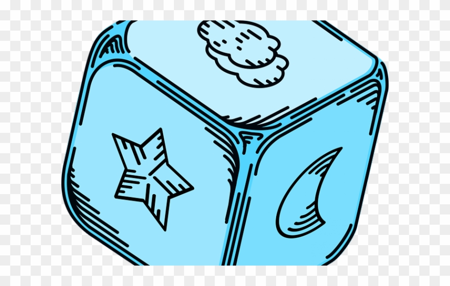 Cube Clipart Infant Toy - Blank Dice Png Transparent Png