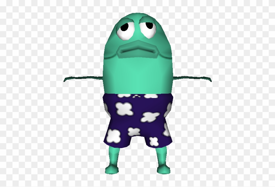 Swimming Clipart Spongebob - Cartoon - Png Download