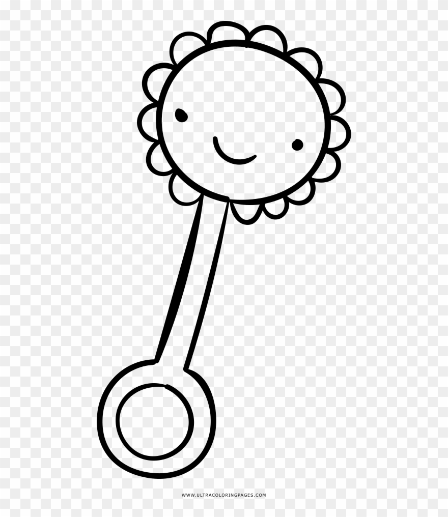 Baby Coloring Page Ultra Pages - Chinese Circle Frame Vector Clipart