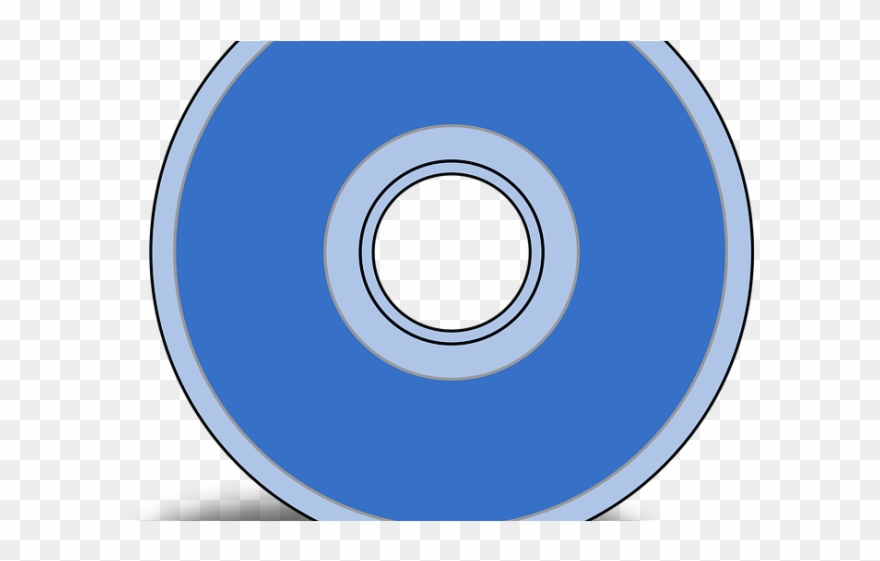 Compact Disc Clipart Cd Rom - Ibeacon - Png Download