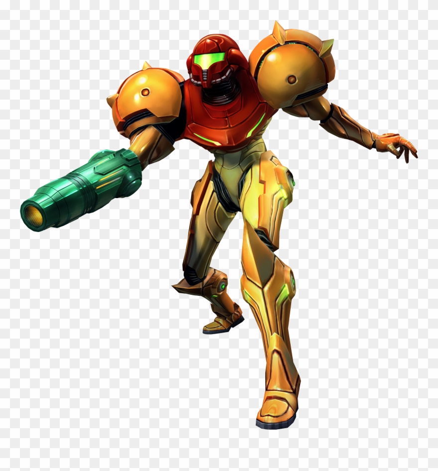 Clip Art Metroid Png - Samus Prime 2 Render Transparent Png