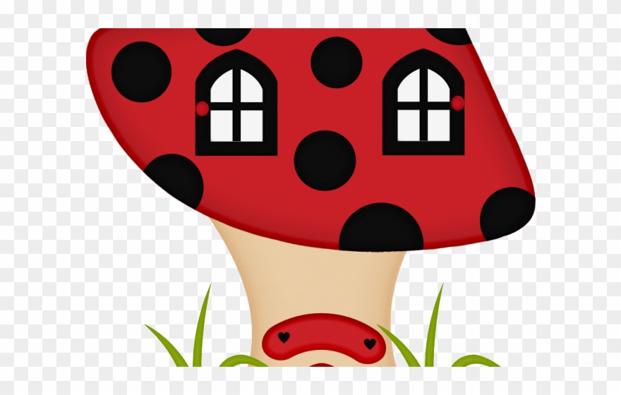 Gnome Clipart Alice In Wonderland Mushroom - Imagens Da Joaninha Em Png Transparent Png