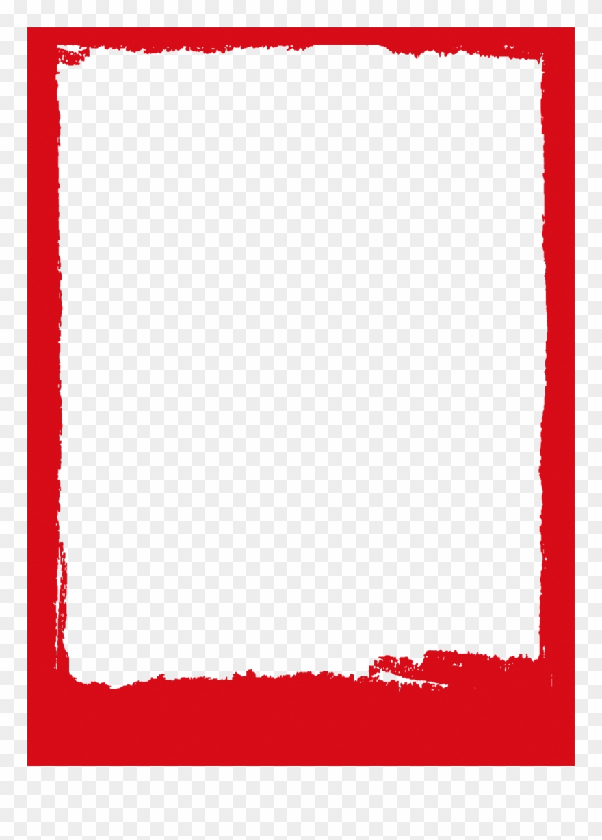 Report Abuse - Bordas Simples Cor Vermelha Clipart