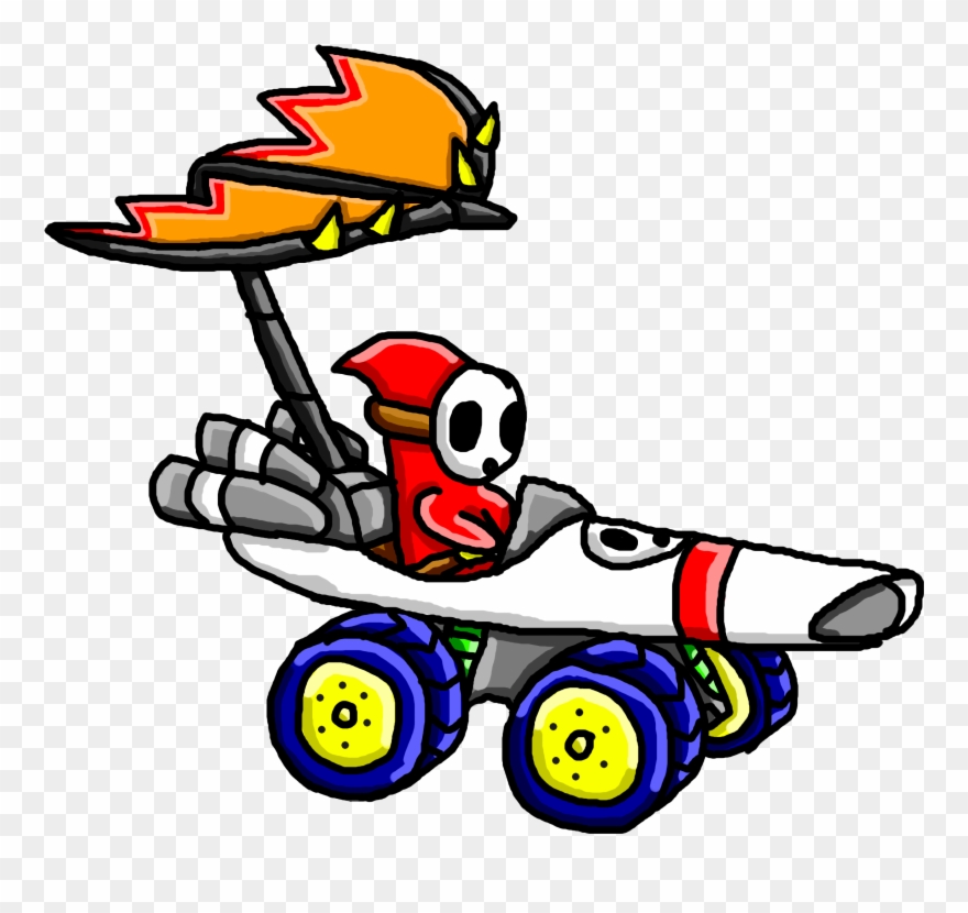 My Ride In Mario Kart Clipart