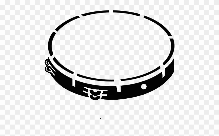 Tambourine Clipart Free - Circle - Png Download