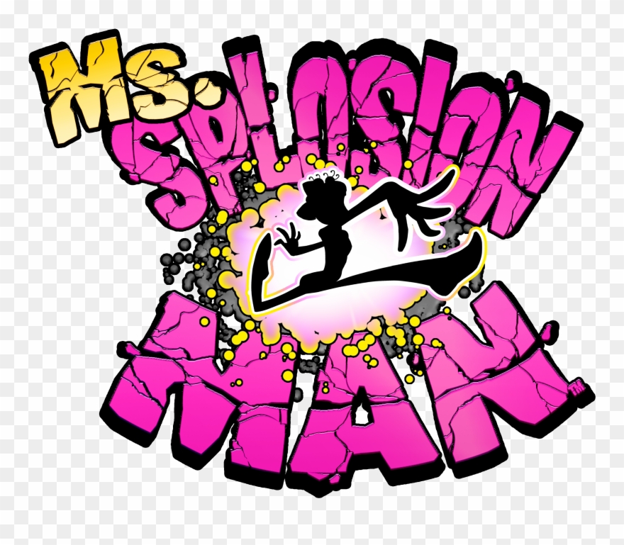 Splosion Man Is The Predecessor To The 2009 Xbla Title - Ms Splosion Man Logo Clipart