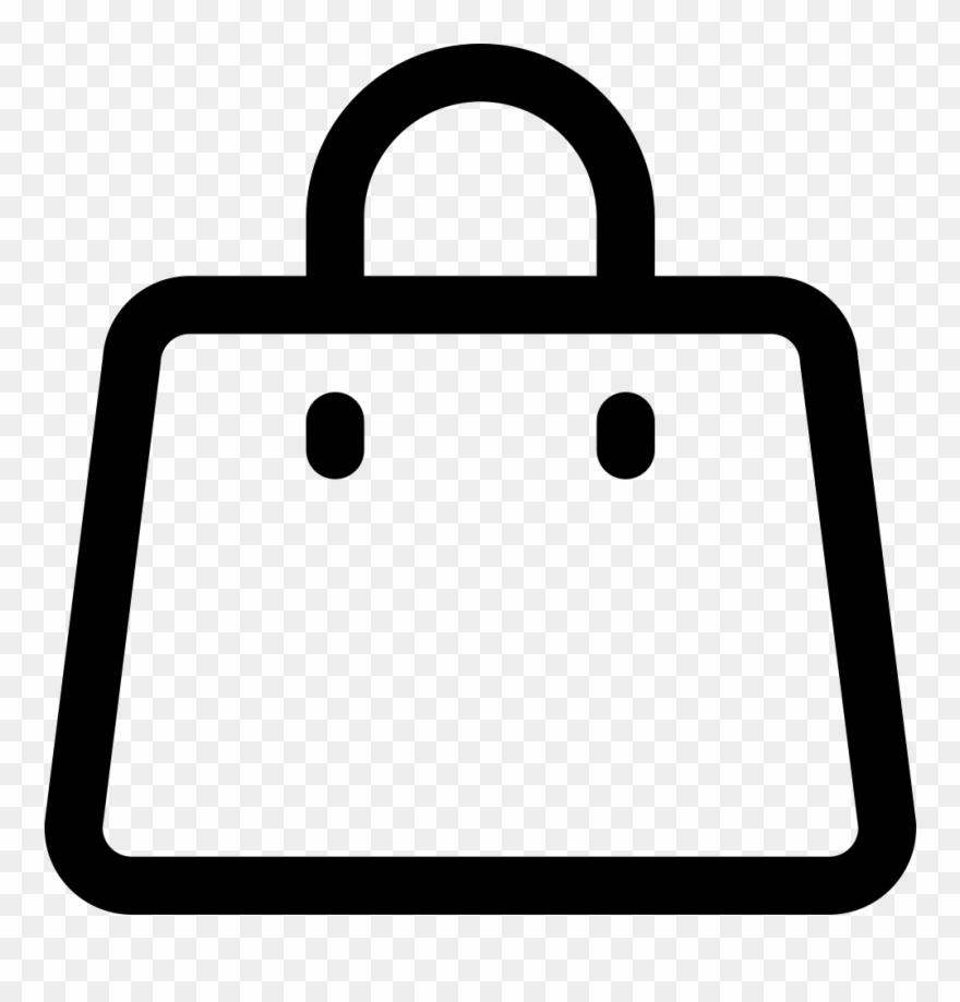 Png File - Shopping Bag Icon Png Clipart