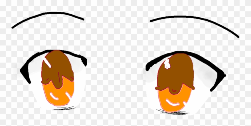 Eye - Orange Clipart
