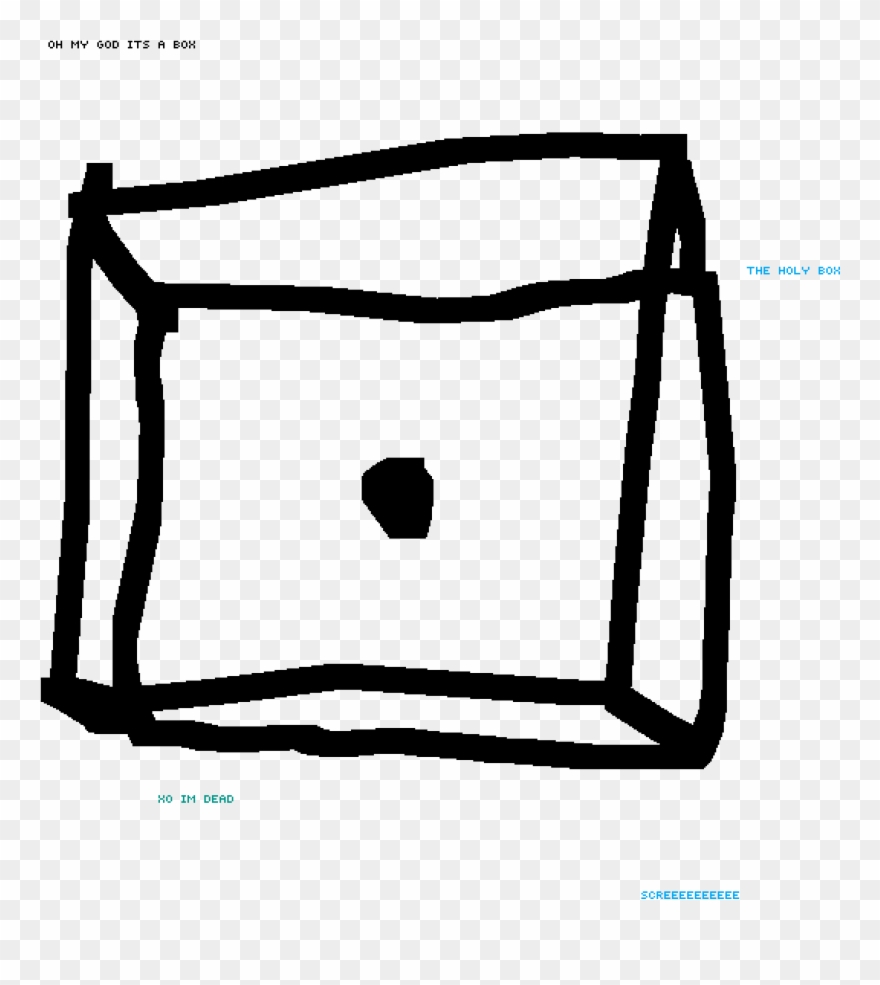 Oh My God It S A Box By Seabreezefromyt - Illustration Clipart