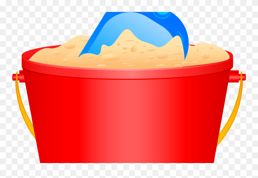 Rock And Roll - Beach Pail Clip Art - Png Download