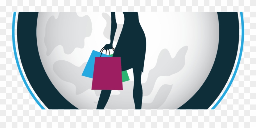 Ladies Night Out In Downtown Brighton - Illustration Clipart