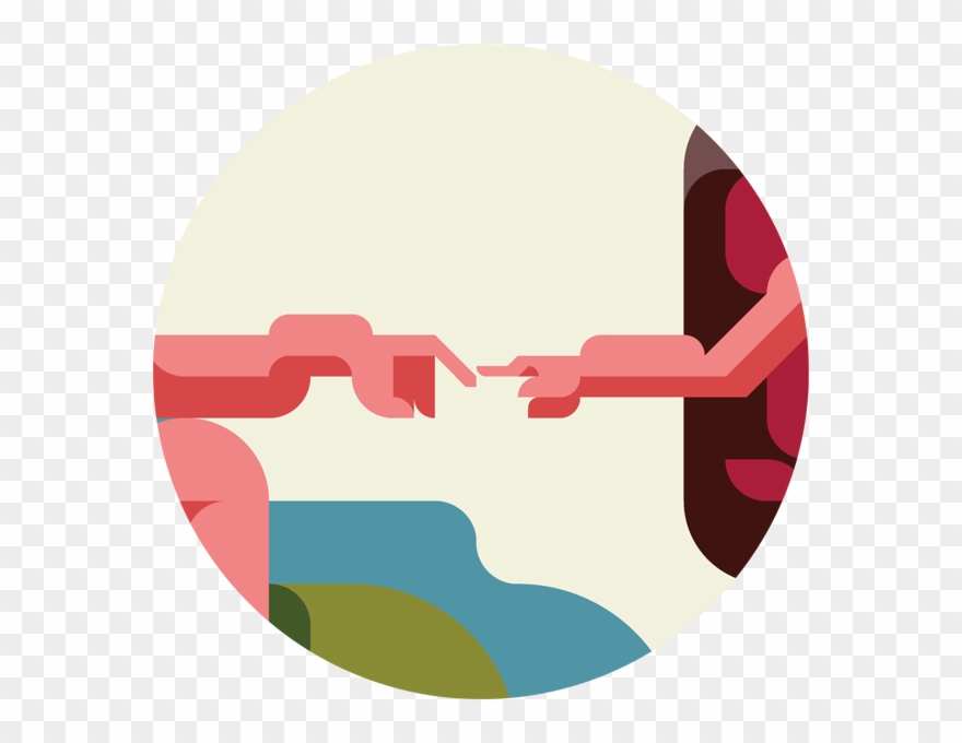 This Work Is Created On An Iphone Drawing App - Creation Adam Iphone Clipart