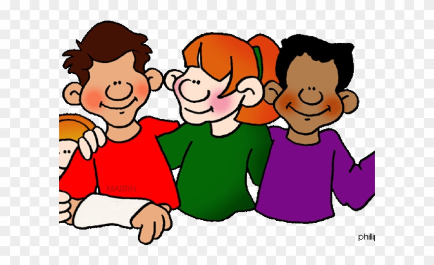 Friends Clipart Discussion - Clipart Hang Out With Friends - Png Download
