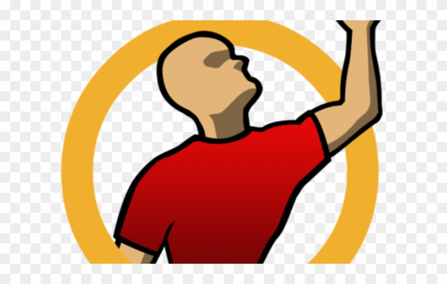 Pointing Up Cliparts - Clip Art - Png Download