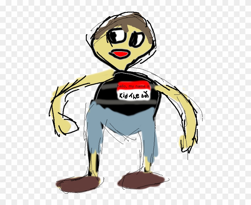 Kid The Boy - Cartoon Clipart