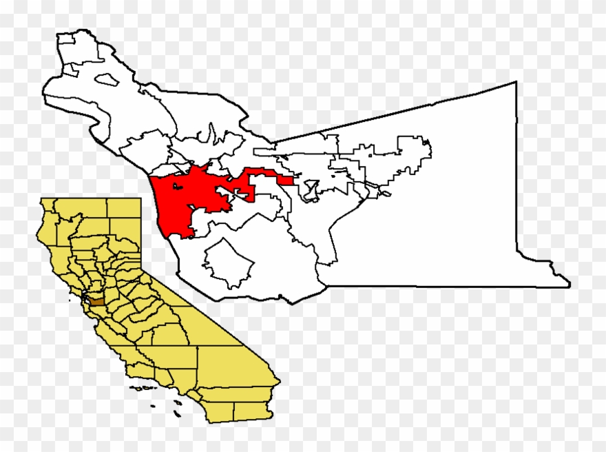 Camap Doton Hayward - Yolo County Map Cities Clipart