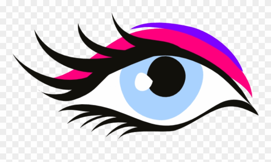 Free Png Download Eye Lash Vector Art Png Images Background - Clip Art Eye Lashes Transparent Png