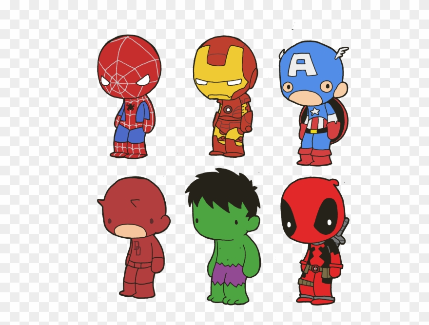 Lil' Marvels By Mikey Turvey - Kingpin Clipart