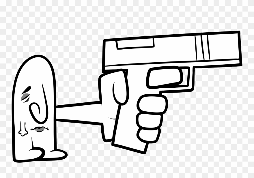 Glock Time - Gun Barrel Clipart