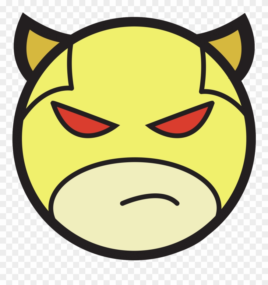 Yellow Suit Daredevil Discord Emoji - Daredevil Emoji Clipart
