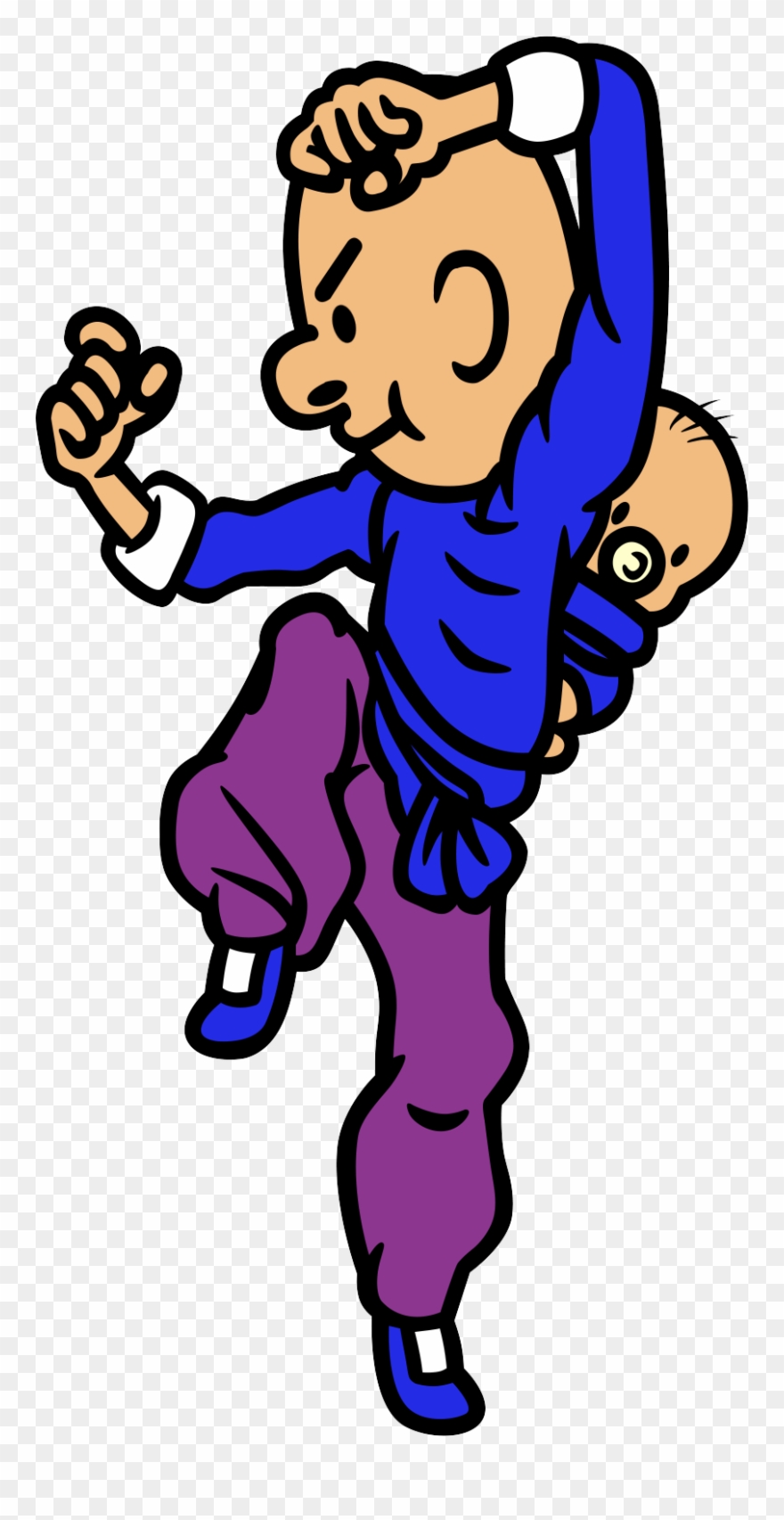 Munchy Monk - Rhythm Heaven Megamix Munchy Monk Clipart