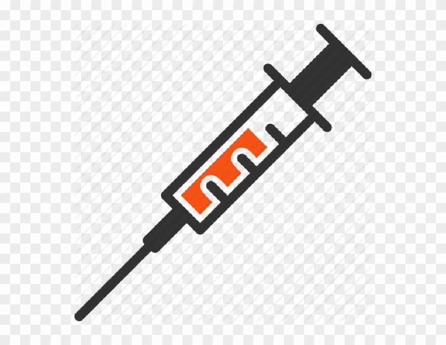 Drugs Clipart Drug Injection - Empty Syringe Cartoon - Png Download