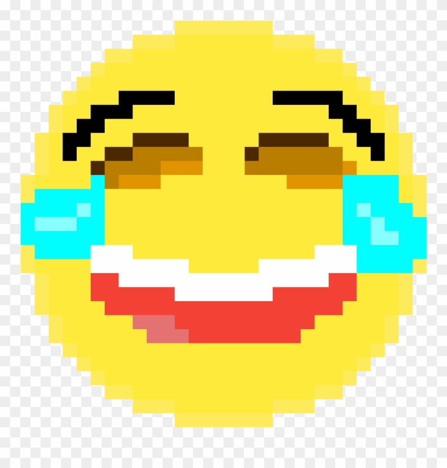 Laughing Emoji - Pixel Art Harry Potter 9 3 4 Clipart