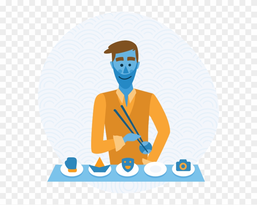 Can't Find The Right Group - Illustration Clipart