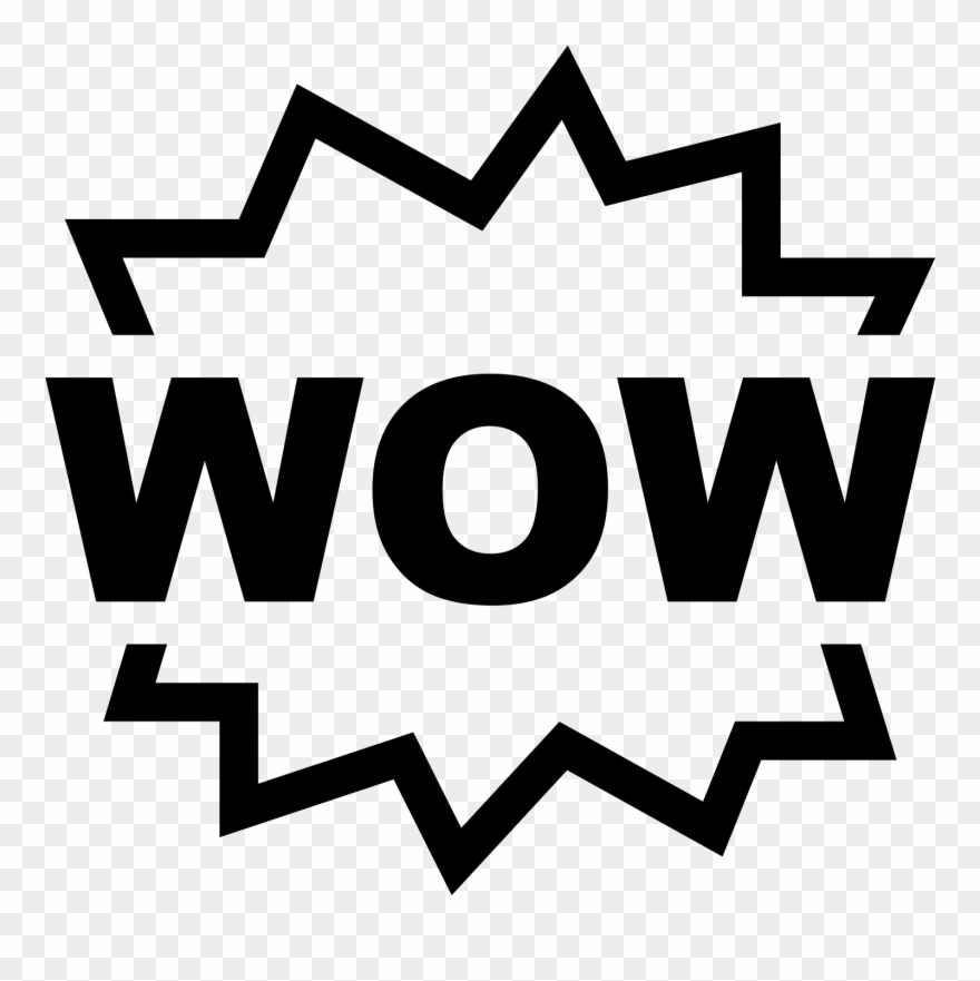 1600 X 1600 6 - Wow Icon Png Clipart
