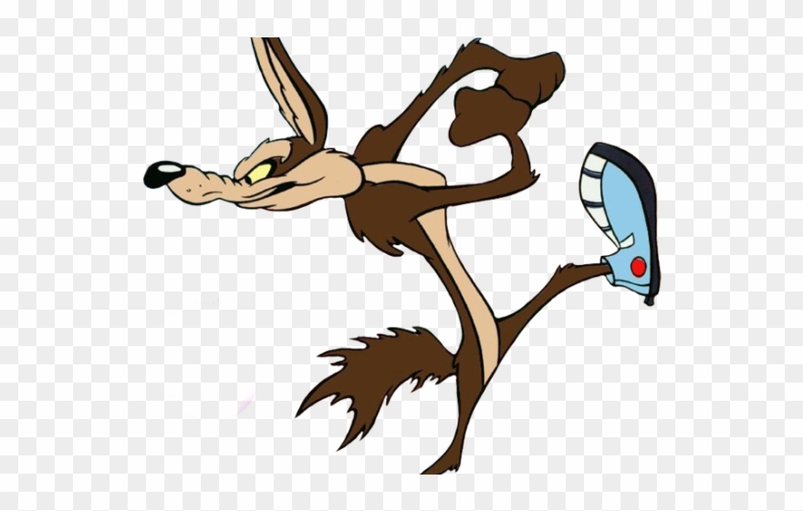 Roadrunner Clipart Tail - Wile E Coyote And Road Runner - Png Download