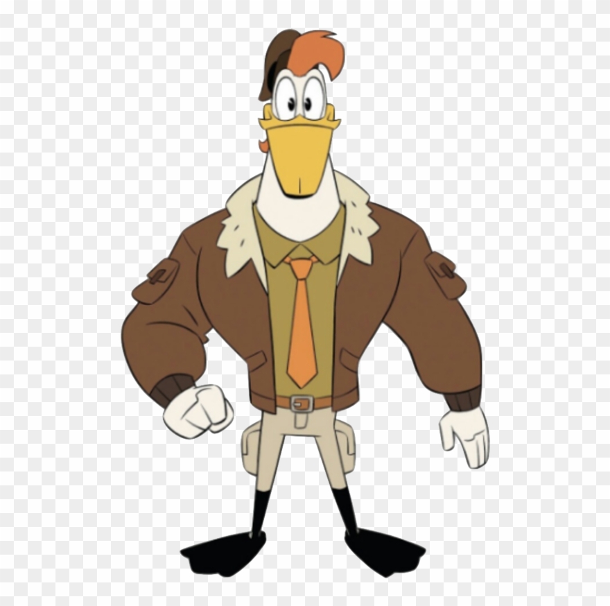 Launchpad Mcquack Is An Anthropomorphic White Duck - Ducktales Launchpad Mcquack 2017 Clipart