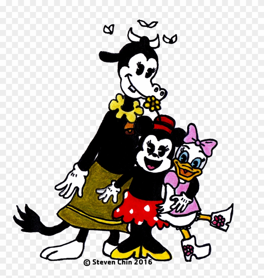 Clarabelle Cow Png Free Download - Minnie Mouse And Clarabelle Cow Clipart