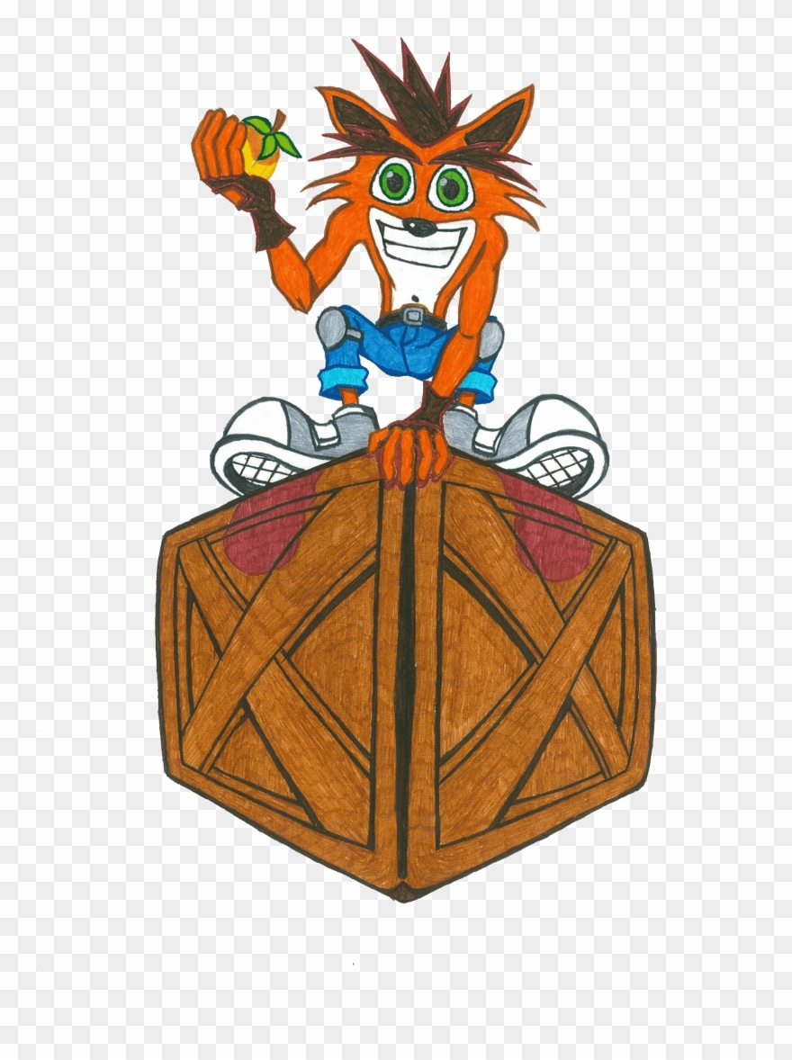 Crash Bandicoot - Cartoon Clipart