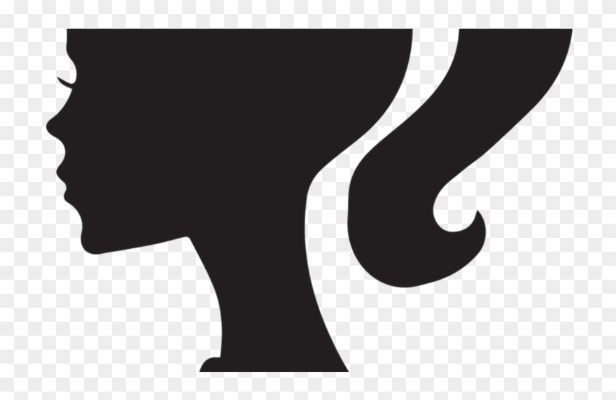 Face Head Woman Icons Png & Vector Free Icons And Png - Silhueta Barbie Rosa Png Clipart