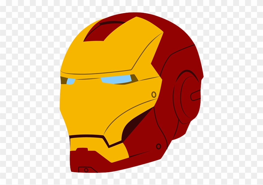 Clipart Of Man, Face And Navigation - Iron Man - Png Download