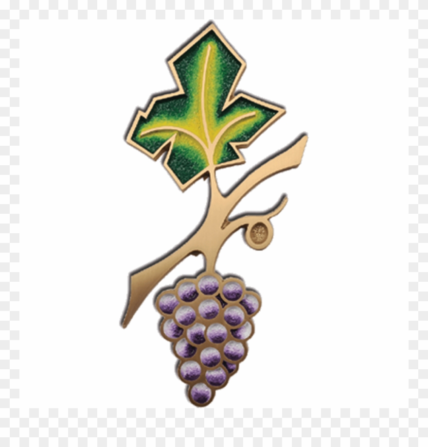 Bronze Grapes Symbol 28015xlcatholic Door2019 01 30t02 - Emblem Clipart