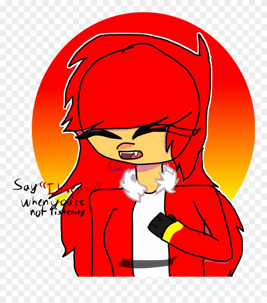 Say "i Love You" When You're Not Listening - Cartoon Clipart