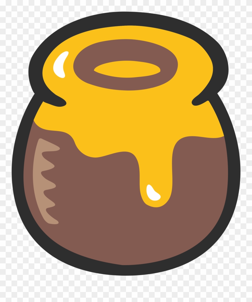 File - Emoji U1f36f - Svg - 🍯 Emoji Clipart