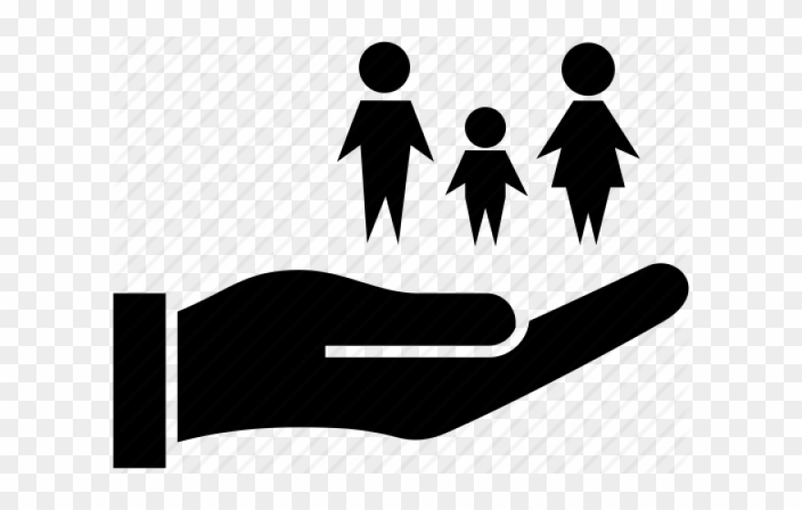 Life Insurance Clipart Caring Person - Holding Hands - Png Download