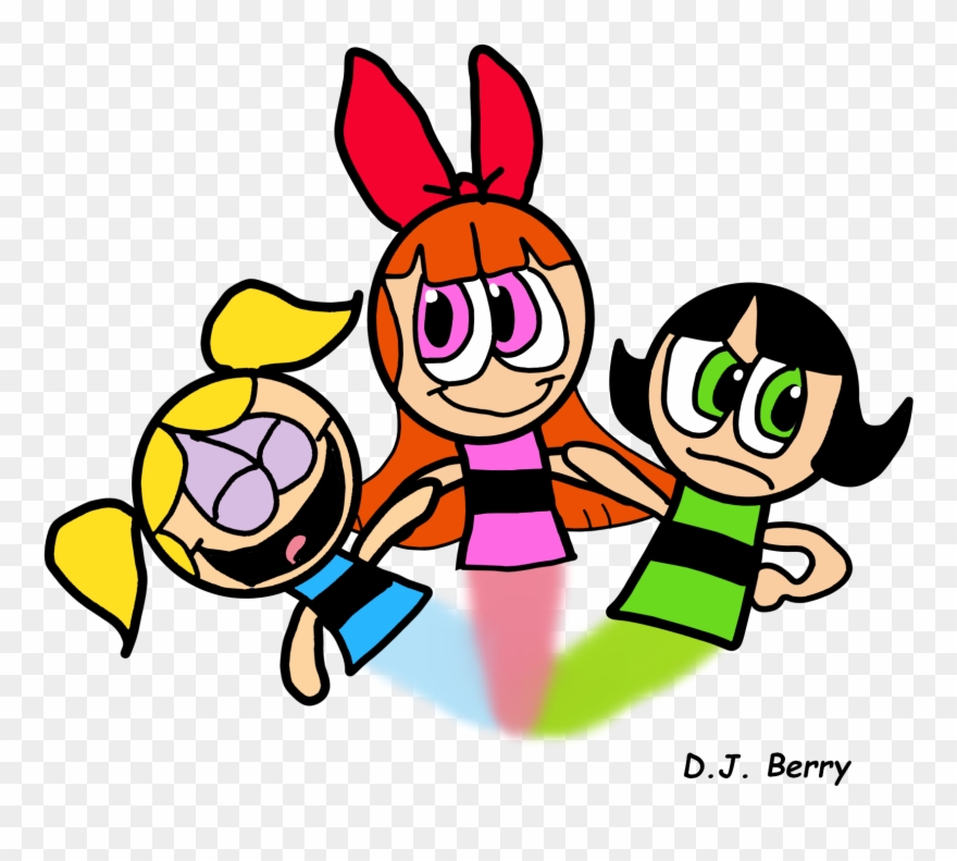 Powerpuff Girls - Cartoon Clipart