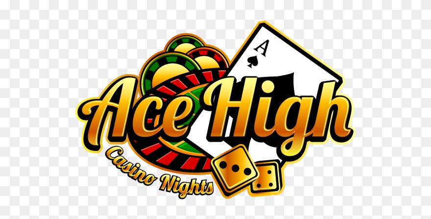 Ace High Casino Nights Gold - Graphic Design Clipart