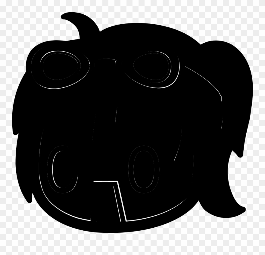 Info - Silhouette Shield Png Clipart