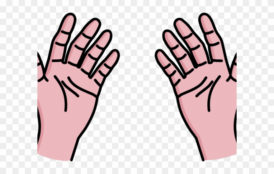 Finger Clipart Pair Hand - Jojoba Oil For Eczema - Png Download